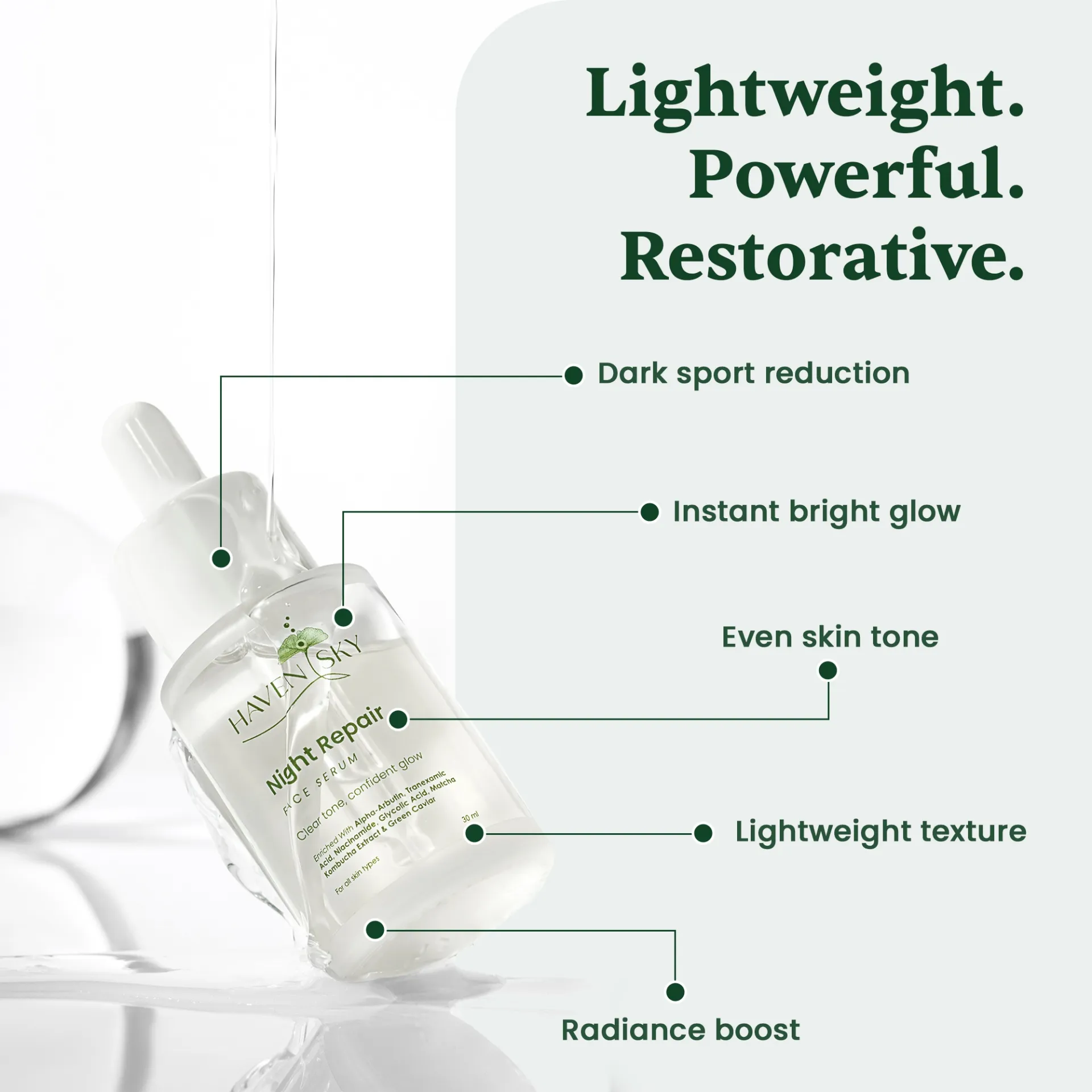 Haven Sky Night Repair Face Serum thumbnail 2
